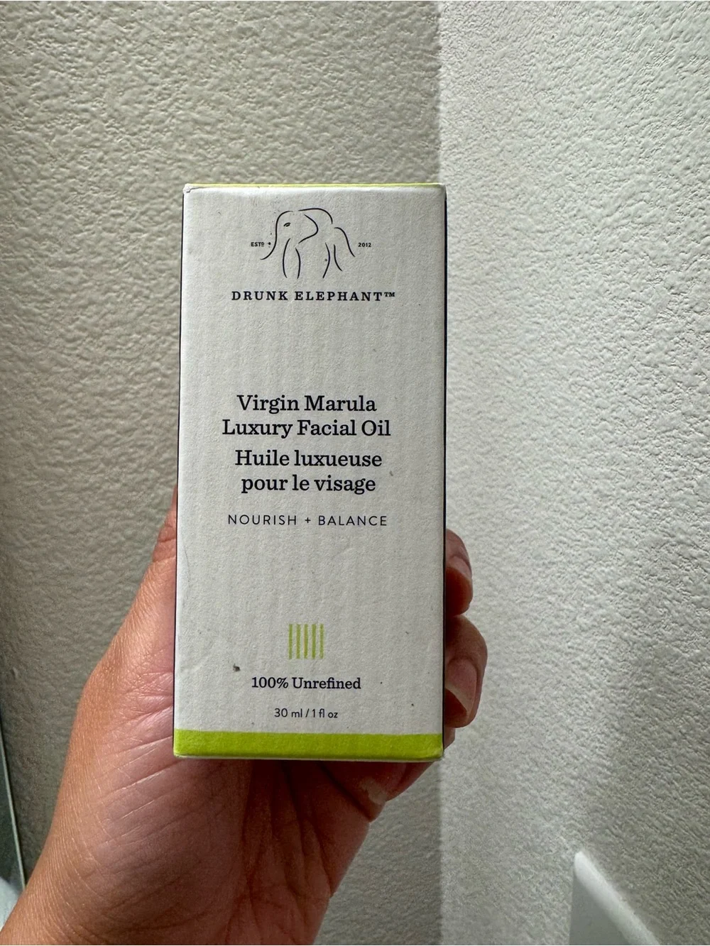 Drunk Elephant lightweight facial